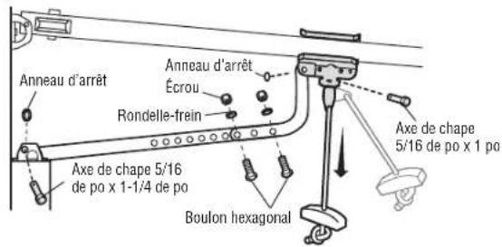 CHAMBERLAIN C610C - OPTION B PORTE RIGIDES - 3