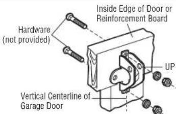 CHAMBERLAIN C610C - Wood doors: - 6