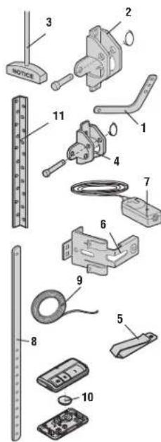 CHAMBERLAIN C610C - Repair Parts - 3