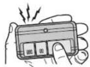 CHAMBERLAIN C610C - PROGRAM USING THE DOOR CONTROL - 3