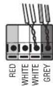 CHAMBERLAIN C610C - IF THE AMBER LED ON THE SENDING SENSOR IS NOT GLOWING: - 3
