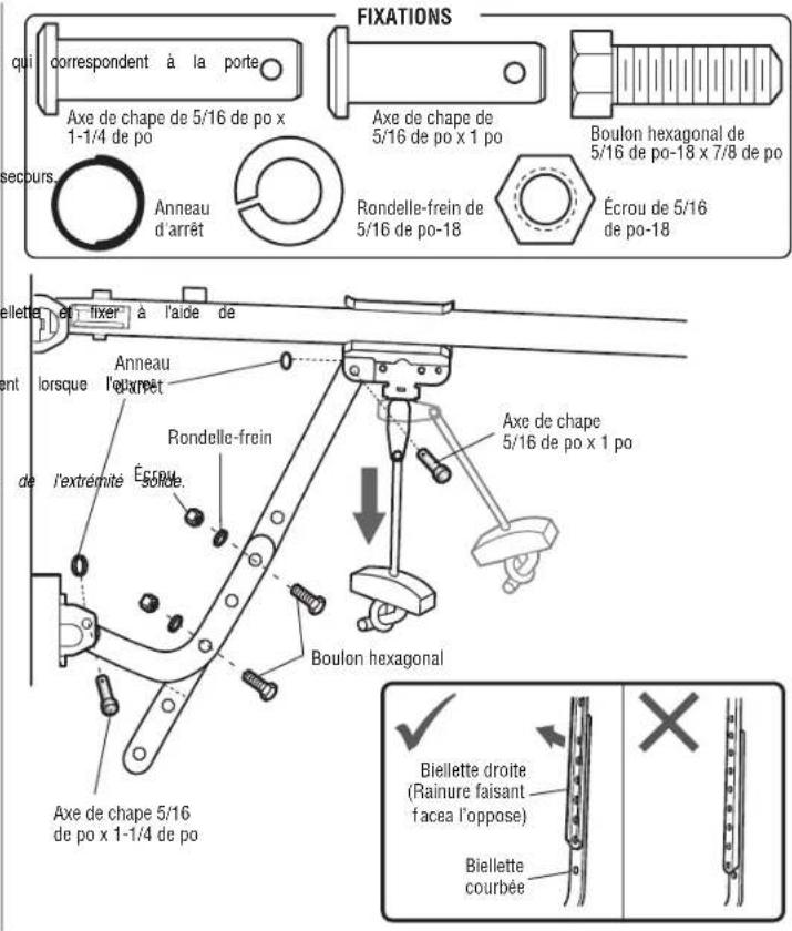 CHAMBERLAIN C610C - OPTION A PORTES ARTICULES - 1