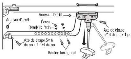 CHAMBERLAIN C610C - OPTION B PORTE RIGIDES - 4