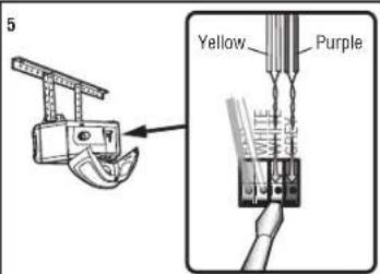 CHAMBERLAIN C610C - OPTION B PRE-WIRED INSTALLATION - 4