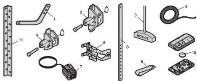 CHAMBERLAIN B6713TC - Repair Parts - 2