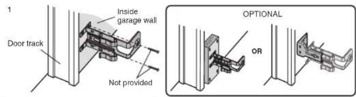 CHAMBERLAIN B6713TC - WALL OPTION - 1