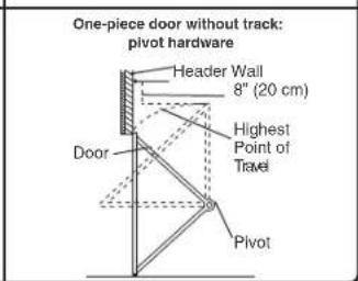 CHAMBERLAIN B6713TC - STEP 1 Determine the Header Bracket Location - 6