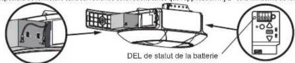 CHAMBERLAIN B6713TC - Étape 1 installation de la batterie - 1
