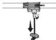 CHAMBERLAIN B6713TC - To Open the Door Manually - 1