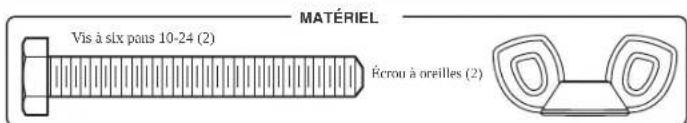 CHAMBERLAIN B4643TC - ÉTAPE 11 Fixer les étiquettes d'avertissement - 3