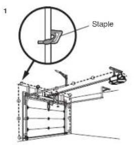 CHAMBERLAIN B4643TC - OPTION A- INSTALLATION WITH NO PRE-WIRING - 1