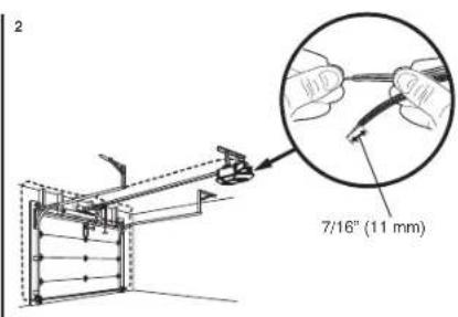 CHAMBERLAIN B4643TC - OPTION A- INSTALLATION WITH NO PRE-WIRING - 2