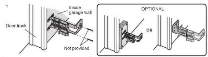 CHAMBERLAIN B4643TC - WALL OPTION - 1