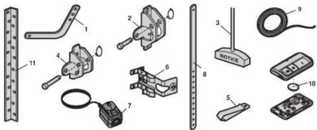 CHAMBERLAIN B4643TC - Repair Parts - 2