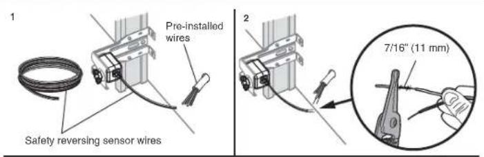 CHAMBERLAIN B4643TC - OPTION B- PRE-WIRED INSTALLATION - 1