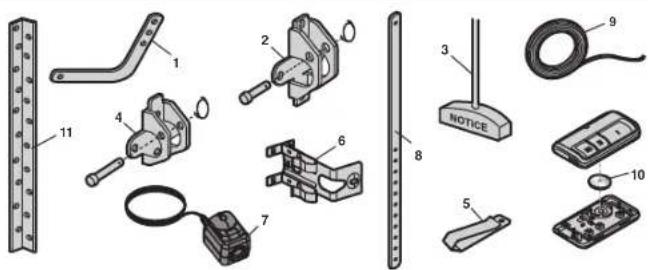 CHAMBERLAIN B4643TC - Effectuez un test des fonctions de sécurité de l'ouvre-porte : - 3