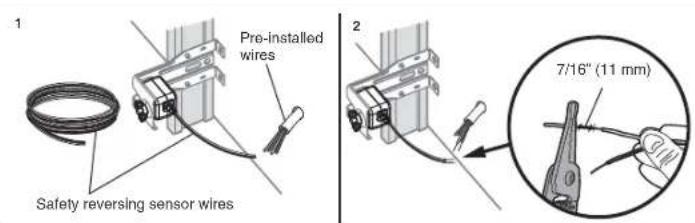 CHAMBERLAIN B4603TC - OPTION B- PRE-WIRED INSTALLATION - 1