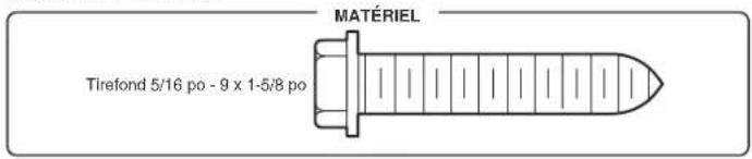 CHAMBERLAIN B4603TC - ÉTAPE 2 Installer le support de linteau - 1