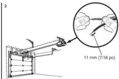 CHAMBERLAIN B4603TC - OPTION A : INSTALLATION SANS PRÉ-CÂBLAGE - 2