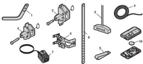 CHAMBERLAIN B4603TC - Repair Parts - 2