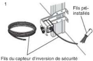 CHAMBERLAIN B4603TC - OPTION B : INSTALLATION PRÉCÂBLÉE - 1