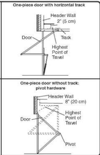 CHAMBERLAIN B4603TC - STEP 1 Determine the Header Bracket Location - 4