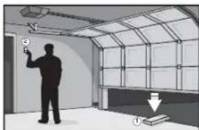 CHAMBERLAIN B4603TC - Test the door for proper operation: - 1