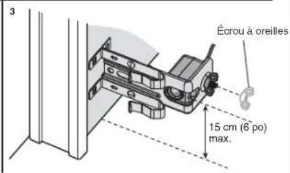 CHAMBERLAIN B4603TC - ÉTAPE 12 Installer le Protector System® - 1