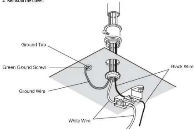 CHAMBERLAIN B6753TC - OPTION B - PERMANENT WIRING - 1
