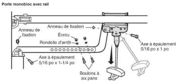 CHAMBERLAIN B6753TC - OPTION b: PORTES monobloc - 4