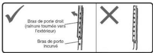 CHAMBERLAIN B6753TC - OPTION b: PORTES monobloc - 2