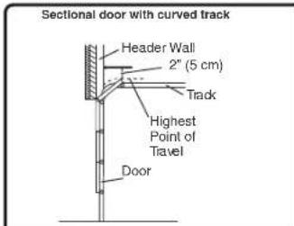 CHAMBERLAIN B6753TC - STEP1 Determine the Header Bracket Location - 3
