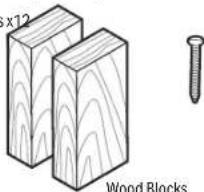CHAMBERLAIN B6753TC - Tools Needed Additional Items You May Need: - 6