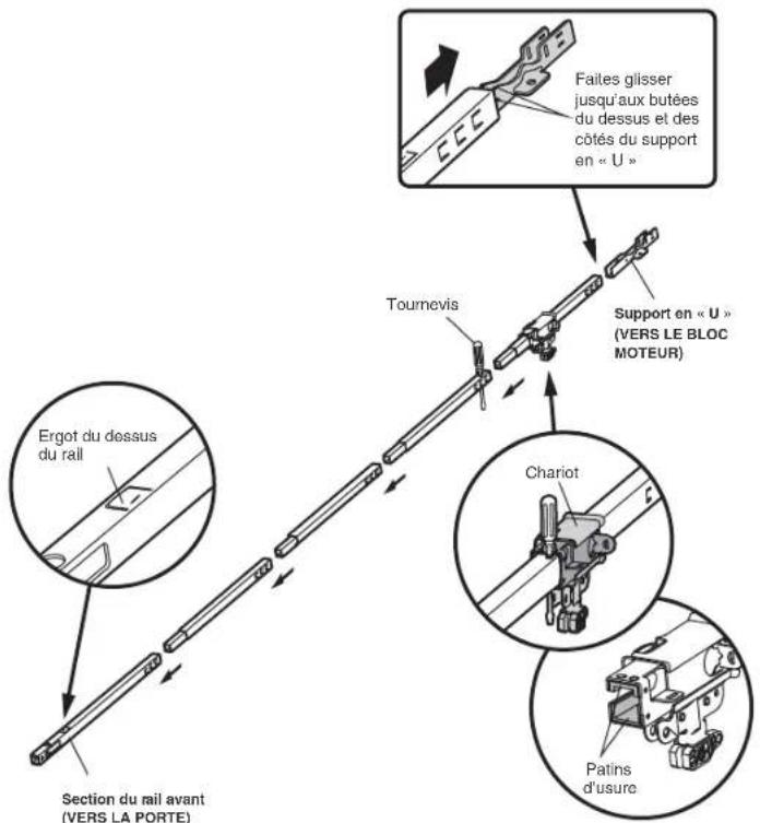 CHAMBERLAIN B6753TC - Pour éviter les difficultés d'installation, ne faites pas fonctionner l'ouvre-porte de garage avant d'y être invité. - 1