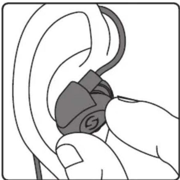 SAMSON Zi200 - Wearing the earphones - 1
