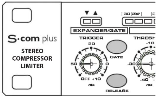 SAMSON Scom plus - UTILISATION DU NOISE GATE - 1