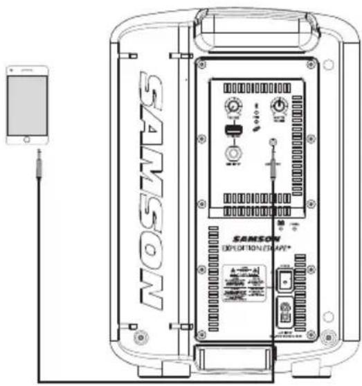 SAMSON Expedition Escape+ - Entrée microphone - 2