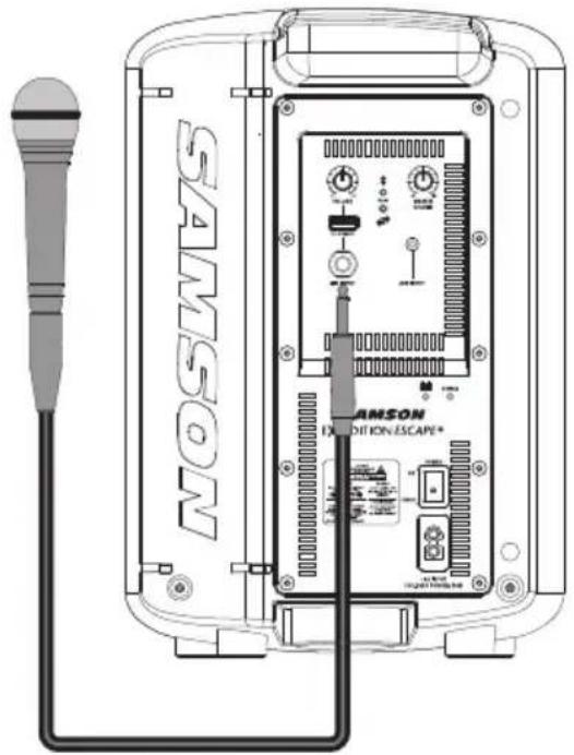SAMSON Expedition Escape+ - Mikrofoneingang - 1