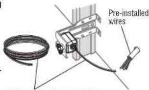 LIFT-MASTER 87504267 - OPTION B- PRE-WIRED INSTALLATION - 1