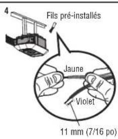 LIFT-MASTER 87504267 - OPTION B - INSTALLATION PRÉCÂBLÉE - 4