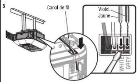 LIFT-MASTER 87504267 - OPTION B - INSTALLATION PRÉCÂBLÉE - 5