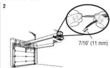 LIFT-MASTER 87504267 - OPCIÓN A - INSTALACIÓN SIN PRECABLEADO - 2