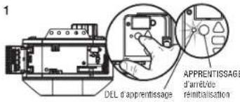 LIFT-MASTER 87504267 - POUR AJOUTER, REPROGRAMMER OU MODIFIER UNE TÉLÉCOMMANDE L'AIDE DU BOUTON DE PROGRAMMATION - 1