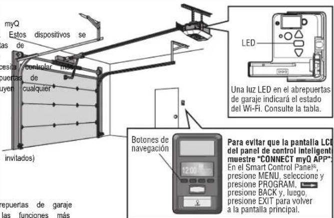 LIFT-MASTER 87504267 - DESCARGUE LA APLICACIÓN MYQ®, CONFIGURE SU CUENTA Y CONÉCTESE - 3