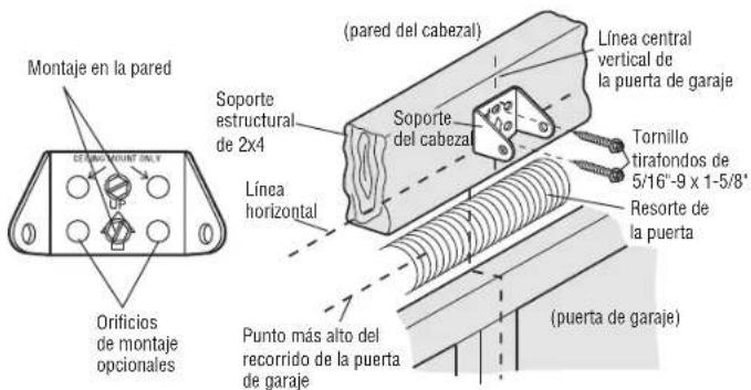 LIFT-MASTER 87504267 - OPCIÓN A - INSTALACIÓN EN LA PARED - 1