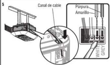 LIFT-MASTER 87504267 - OPCIÓN B - INSTALACIÓN CON PRECABLEADO - 5
