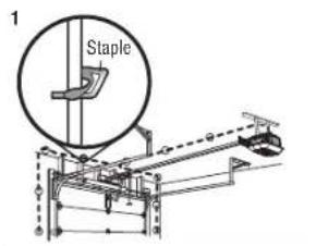 LIFT-MASTER 87504267 - OPTION A - INSTALLATION WITHOUT PRE-WIRING - 1