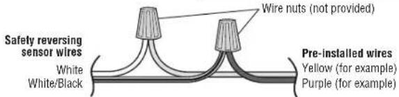LIFT-MASTER 87504267 - OPTION B- PRE-WIRED INSTALLATION - 3
