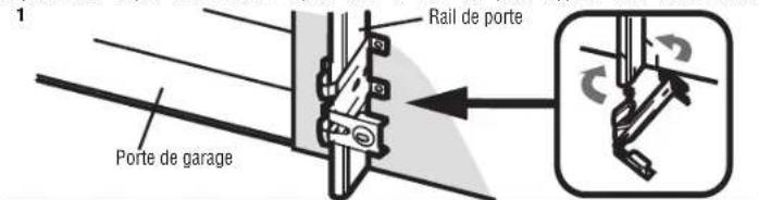 LIFT-MASTER 87504267 - Installer les capteurs d'inversion de sécurité - 3