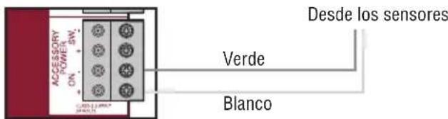 LIFT-MASTER LMRRUL - Cableado del calentador (cables verde y blanco): - 4
